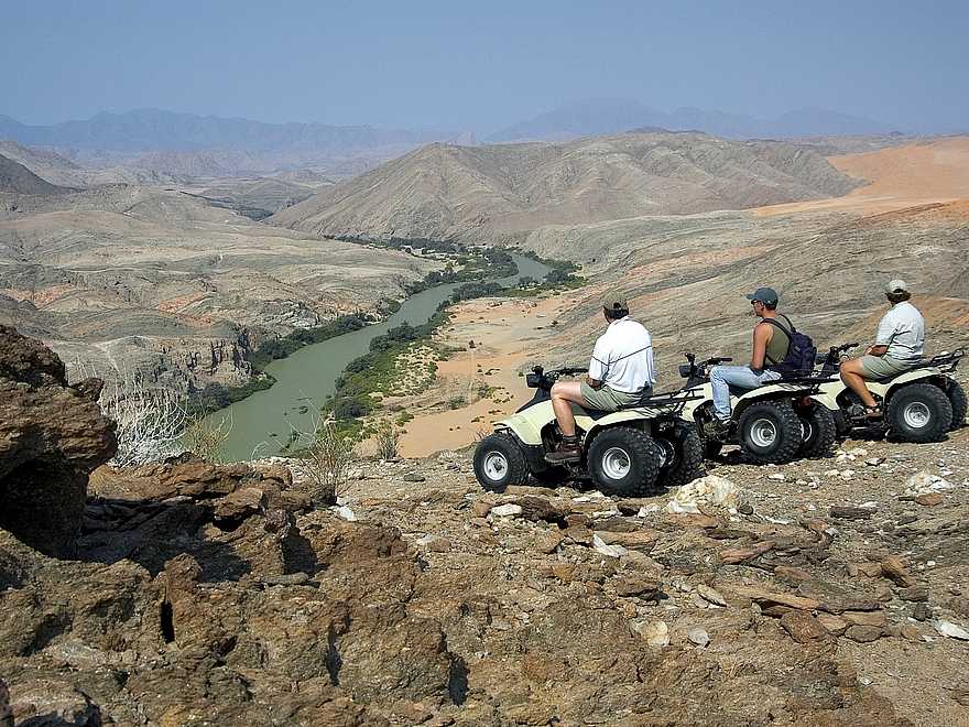 Serra Cafema: Toller Blick auf den Fluss Serra Cafema: Toller Blick auf den Fluss