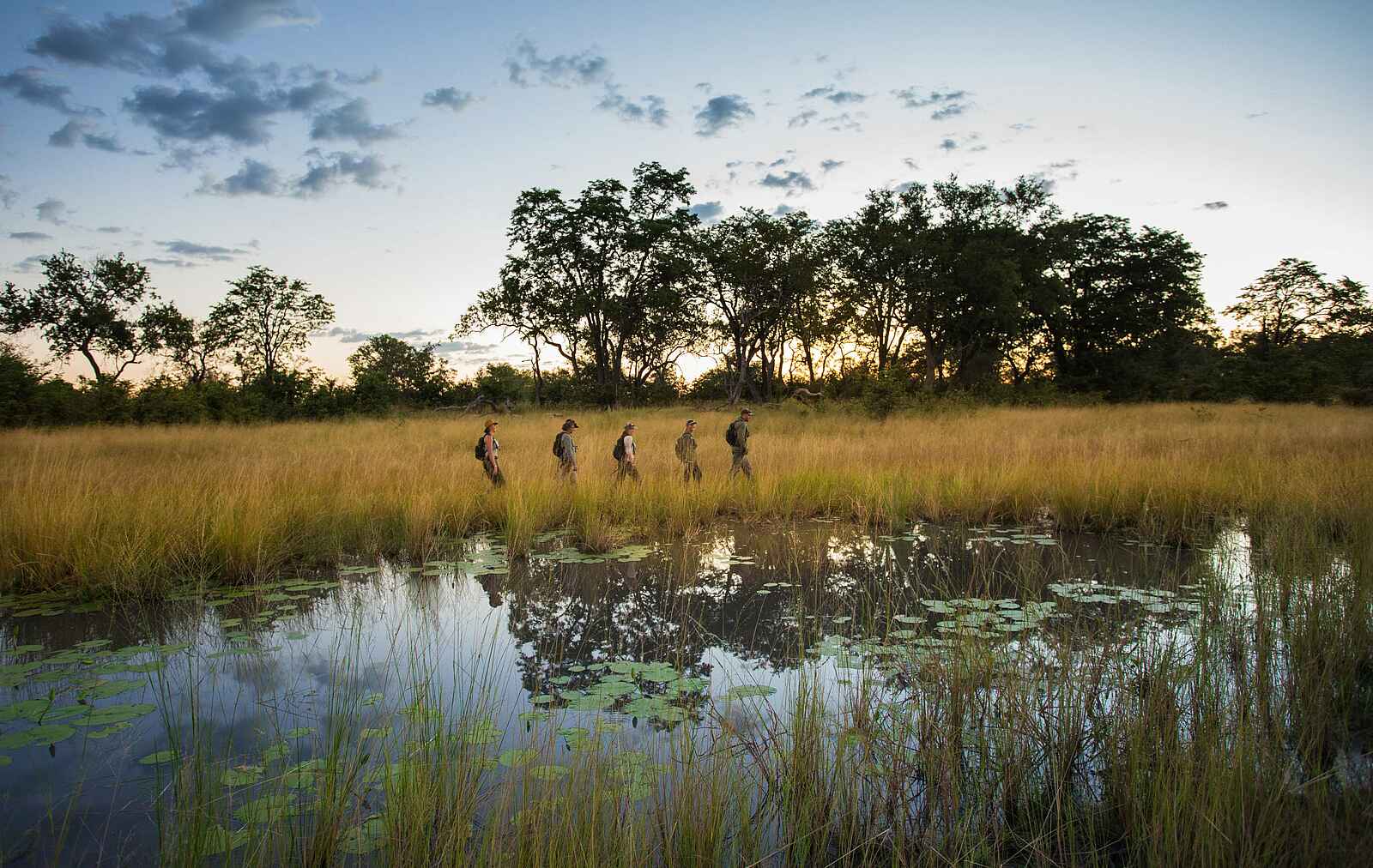 Sitatunga Private Island Camp: Walking Safari Sitatunga Private Island Camp: Walking Safari