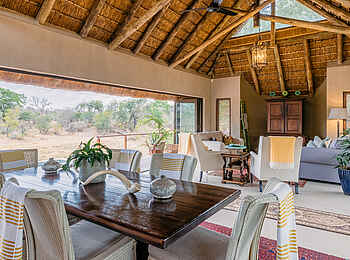Siviti Timbavati Plains Lodge: Der Wohnbereich der Villa Siviti Timbavati Plains Lodge: Der Wohnbereich der Villa