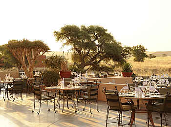 Sossusvlei Lodge: Panoramablick