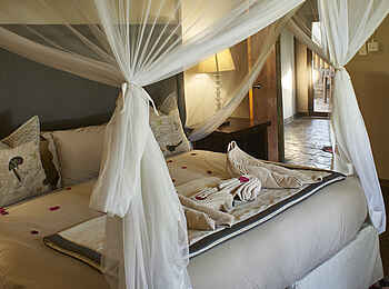 Thamalakane River Lodge: Familiensuite Hauptschlafzimmer