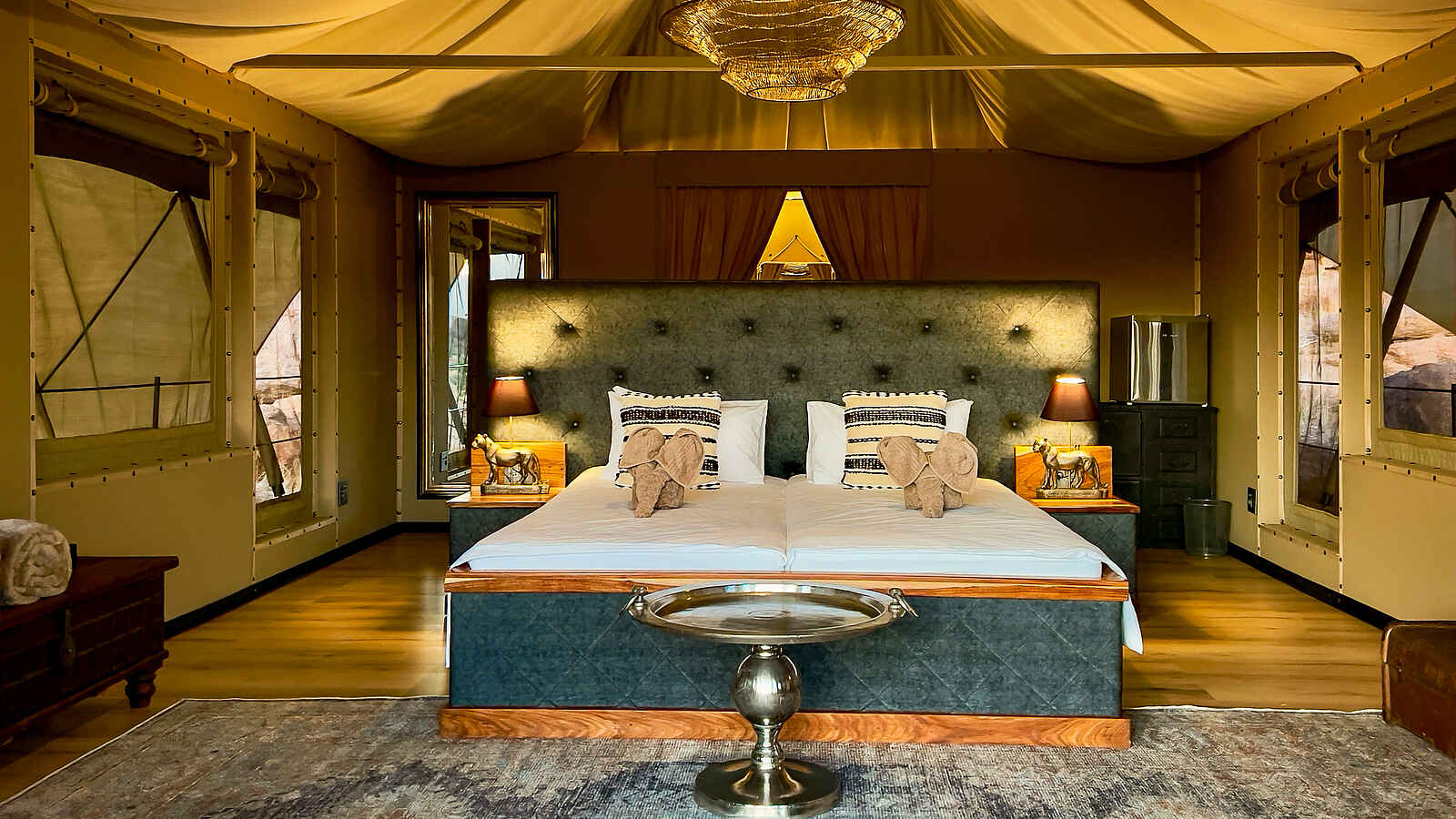 Twyfelfontein Adventure Camp: Ein Premium Zelt Twyfelfontein Adventure Camp: Ein Premium Zelt