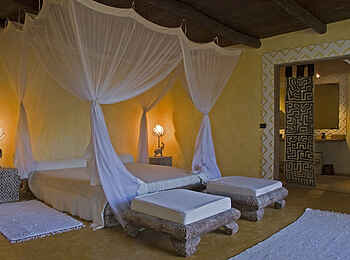 Alfajiri Villas: Schlafzimmer in der Beach Villa