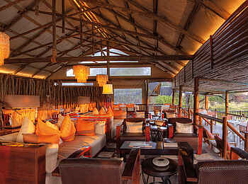 Belmond Savute Elephant Lodge: Die Main Lounge