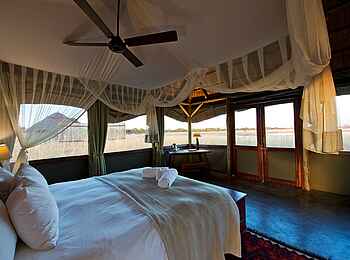 Camp Hwange: Schlafbereich