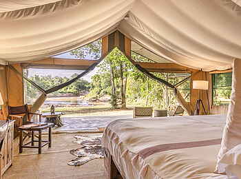 Governors' Il Moran Camp: Luxury Tent Blick hinaus