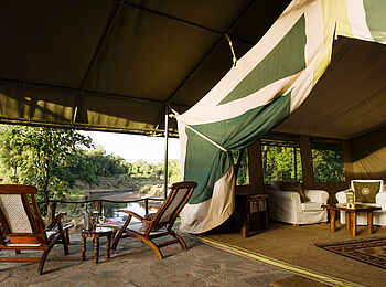 Governors' Il Moran Camp: Private Veranda zur Entspannung