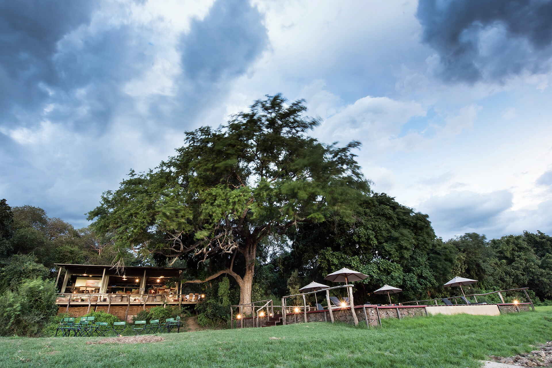 Shawa Luangwa Camp: Ansicht Shawa Luangwa Camp: Ansicht