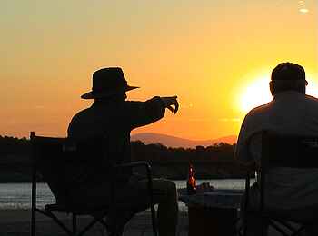 Island Bush Camp: Sundowner Island Bush Camp: Sundowner