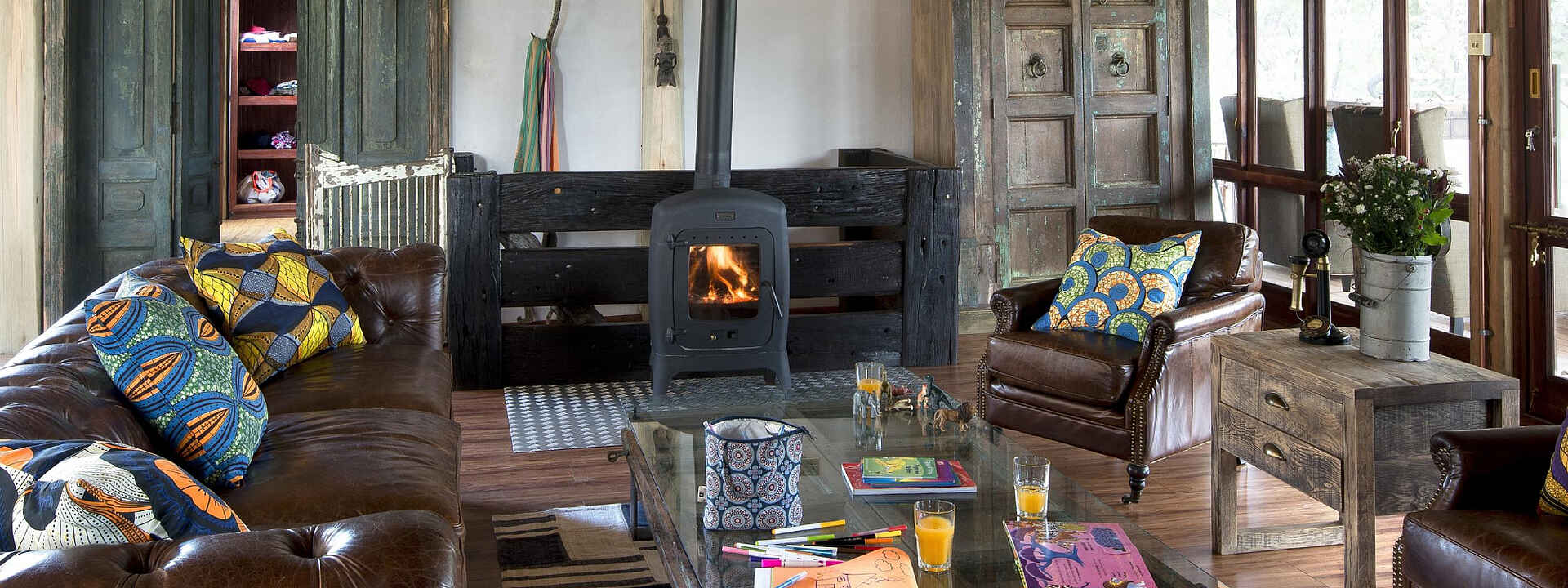 Khayelitshe House: Der Loungebereich lädt zum Verweilen ein