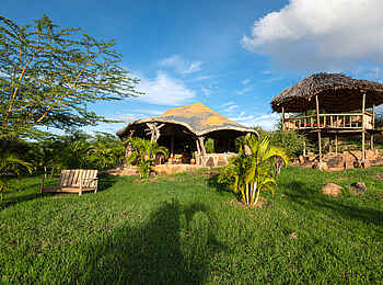 Laikipia Wilderness Palm Camp: Die Anlage Laikipia Wilderness Palm Camp: Die Anlage