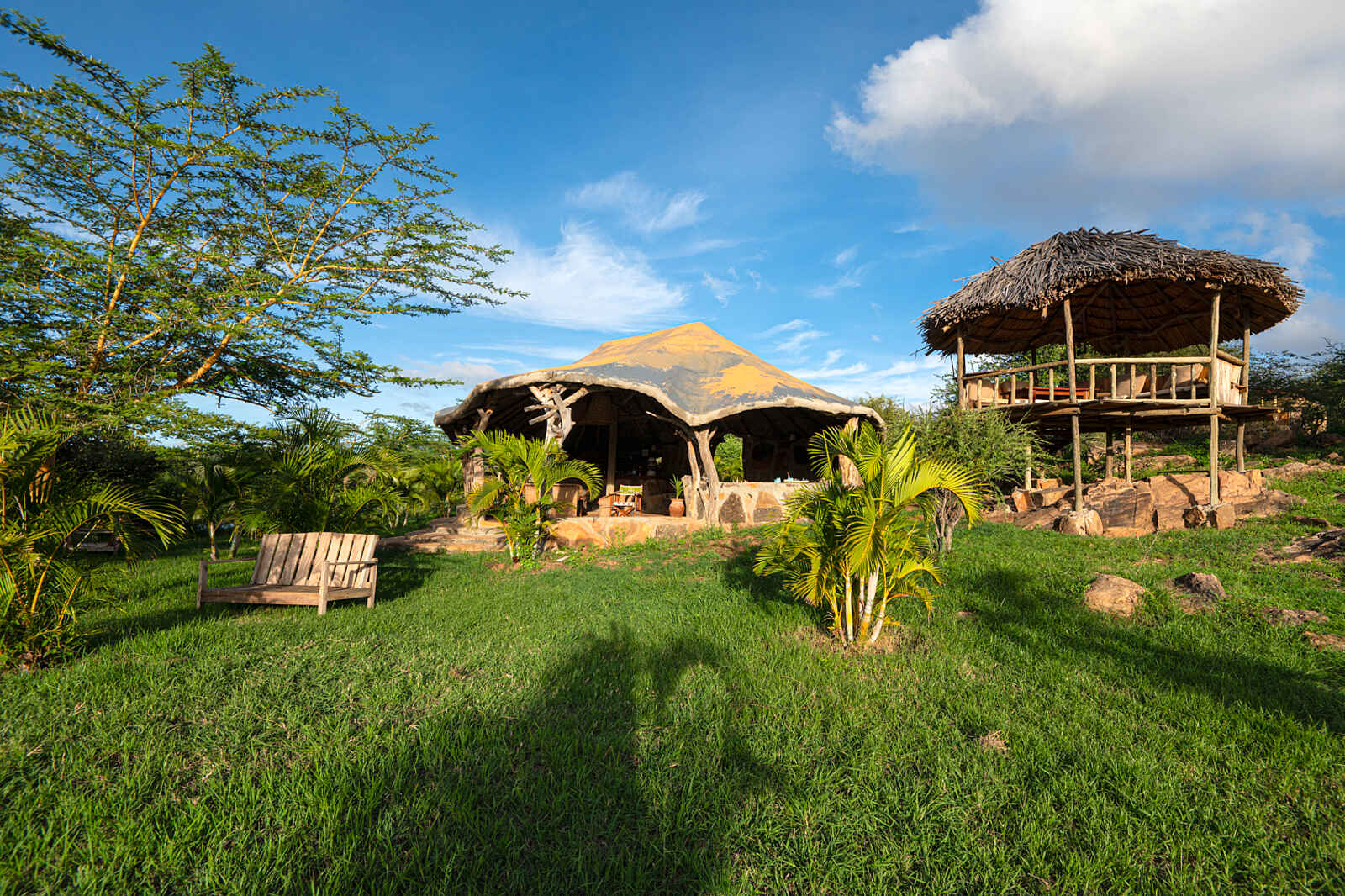 Laikipia Wilderness Palm Camp: Die Anlage Laikipia Wilderness Palm Camp: Die Anlage