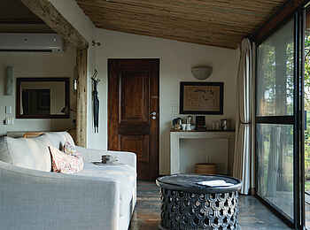 Mashatu Lodge: Eingang der Gästeunterkunft Mashatu Lodge: Eingang der Gästeunterkunft