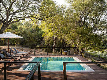 Sanguni Safari Lodge: Der Pool