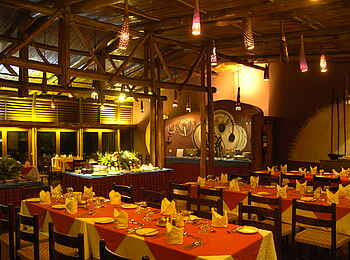 Amboseli Serena Safari Lodge: Der Speisesaal Amboseli Serena Safari Lodge: Der Speisesaal