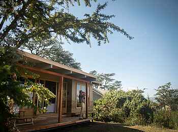 Entamanu Ngorongoro Camp: Terrasse