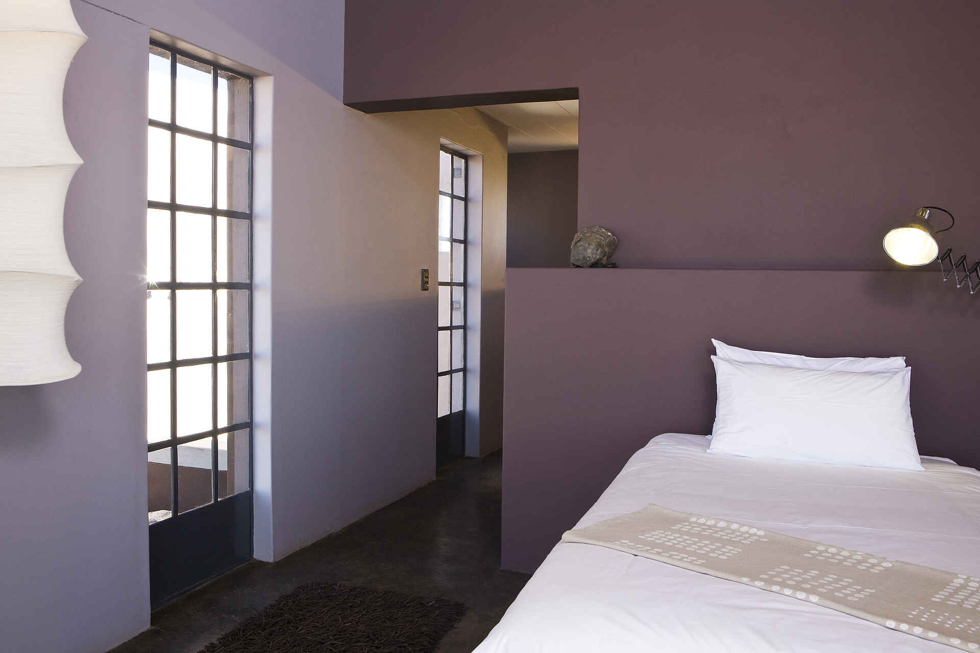 Canyon National Park, Fish River, Fish River Canyon, Fish River Lodge, Journeys Namibia, Köcherbaum, Bett, Chalet, Entspannung, Komfort, afrikarma, afrikarma.de