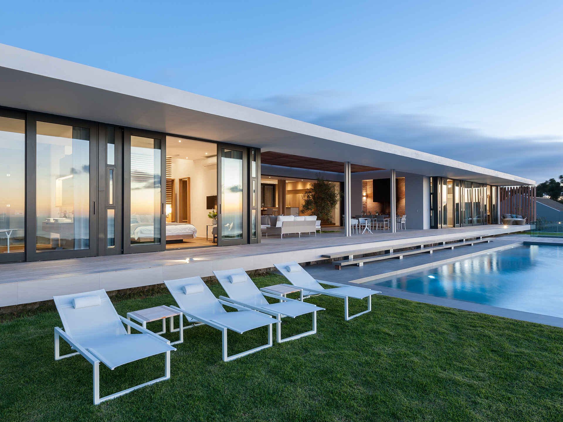 Grootbos Forest Lodge: der Poolbereich