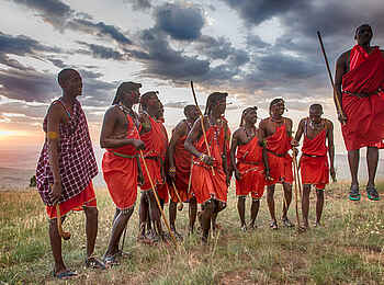 Klein's Camp: Kriegertanz