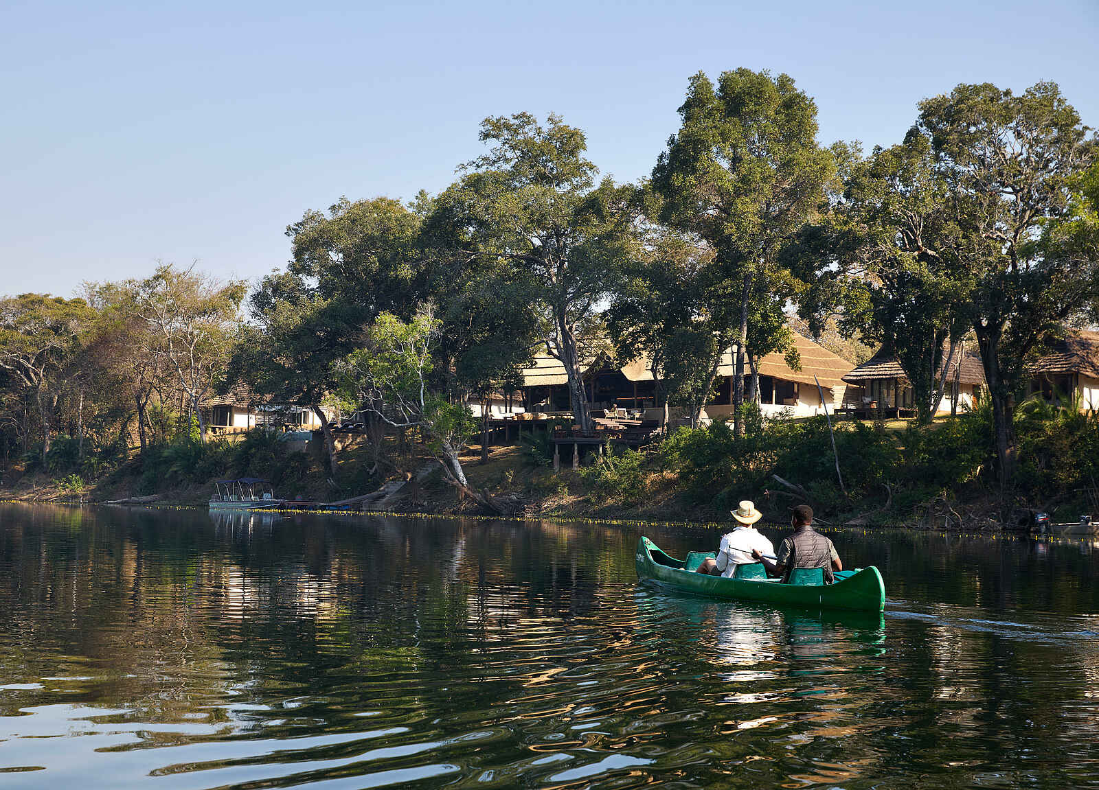 Lolelunga Private Reserve Lodge: Kanufahrt Lolelunga Private Reserve Lodge: Kanufahrt
