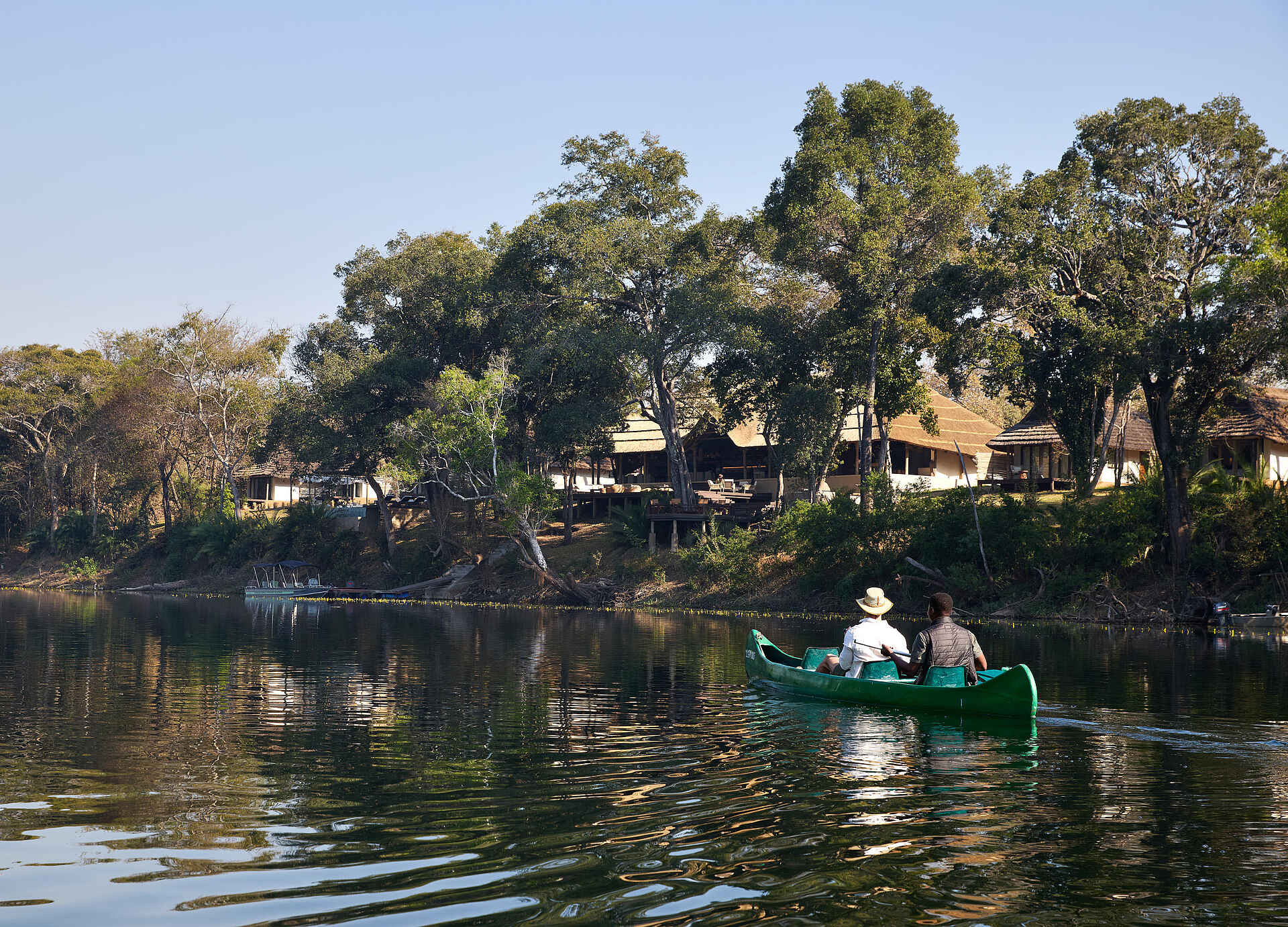 Lolelunga Private Reserve Lodge: Kanufahrt