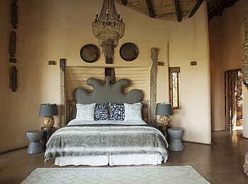 Molori Safari Lodge: Schlafzimmer der Lesedi Premier Suite