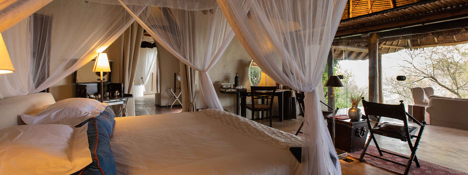 Ol Donyo Lodge: Schlafzimmer