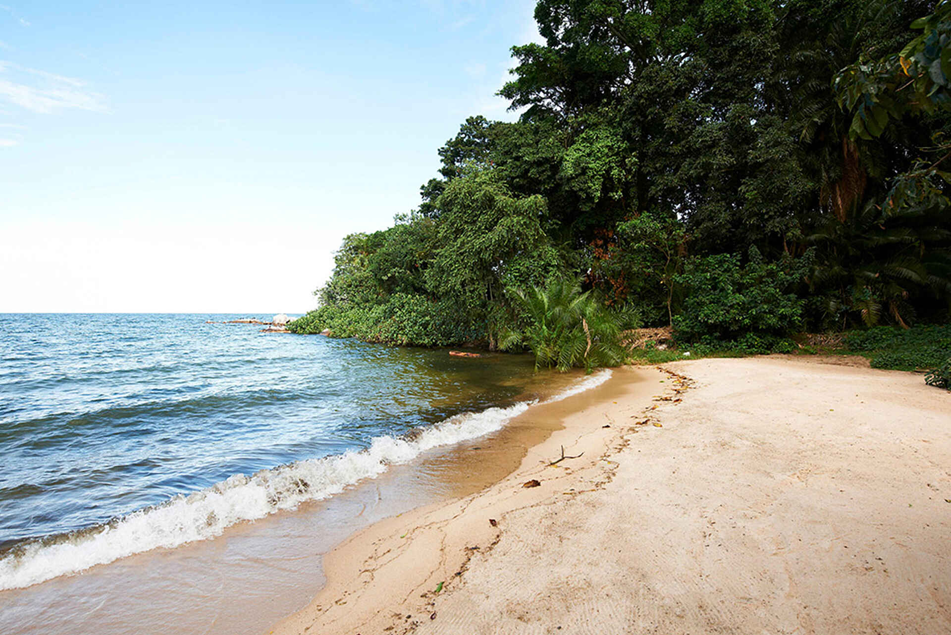 Rubondo Island Camp: Der Strand