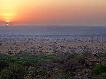 Serengeti Pioneer Camp: Sonnenaufgang über der Serengeti Serengeti Pioneer Camp: Sonnenaufgang über der Serengeti