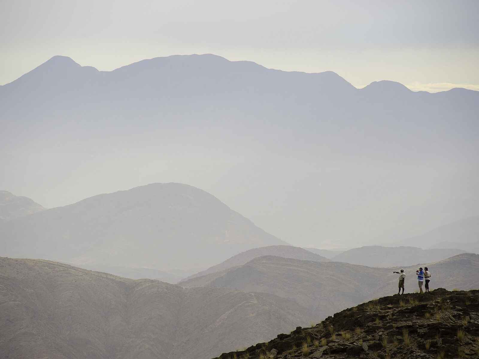 Serra Cafema: Bergketten außerhalb des Kunene-Tals Serra Cafema: Bergketten außerhalb des Kunene-Tals