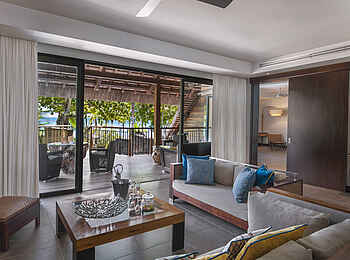 Trou Aux Biches Beachcomber Golf Resort & Spa: Senior Suite Lounge Trou Aux Biches Beachcomber Golf Resort & Spa: Senior Suite Lounge