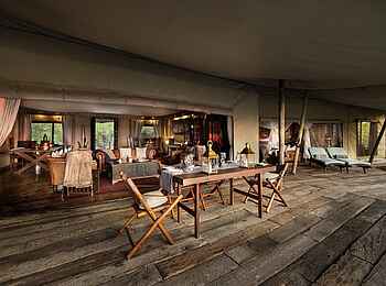 Zarafa Dhow Suite: Die Terrasse