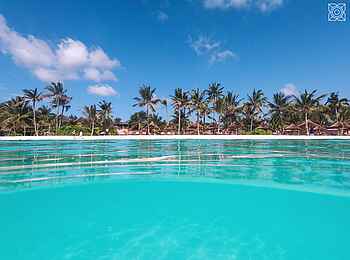 Zuri Zanzibar: Blick auf den Strand