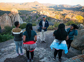 Matobo Hills Lodge: Geführte Wanderung Matobo Hills Lodge: Geführte Wanderung