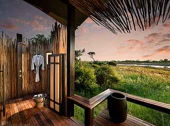 Daunara Safari Camp: Außenbad