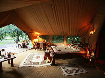 Governors' Il Moran Camp: Das geräumige Wohnzelt