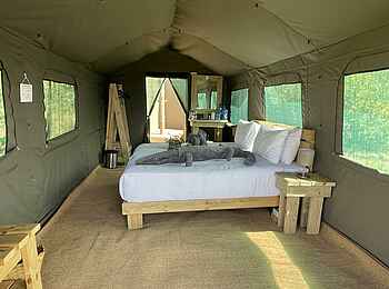 Great Tsau Hill Camp: Gästezelt Great Tsau Hill Camp: Gästezelt