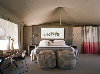 Hoanib Valley Camp: Doppelzelt Hoanib Valley Camp: Doppelzelt