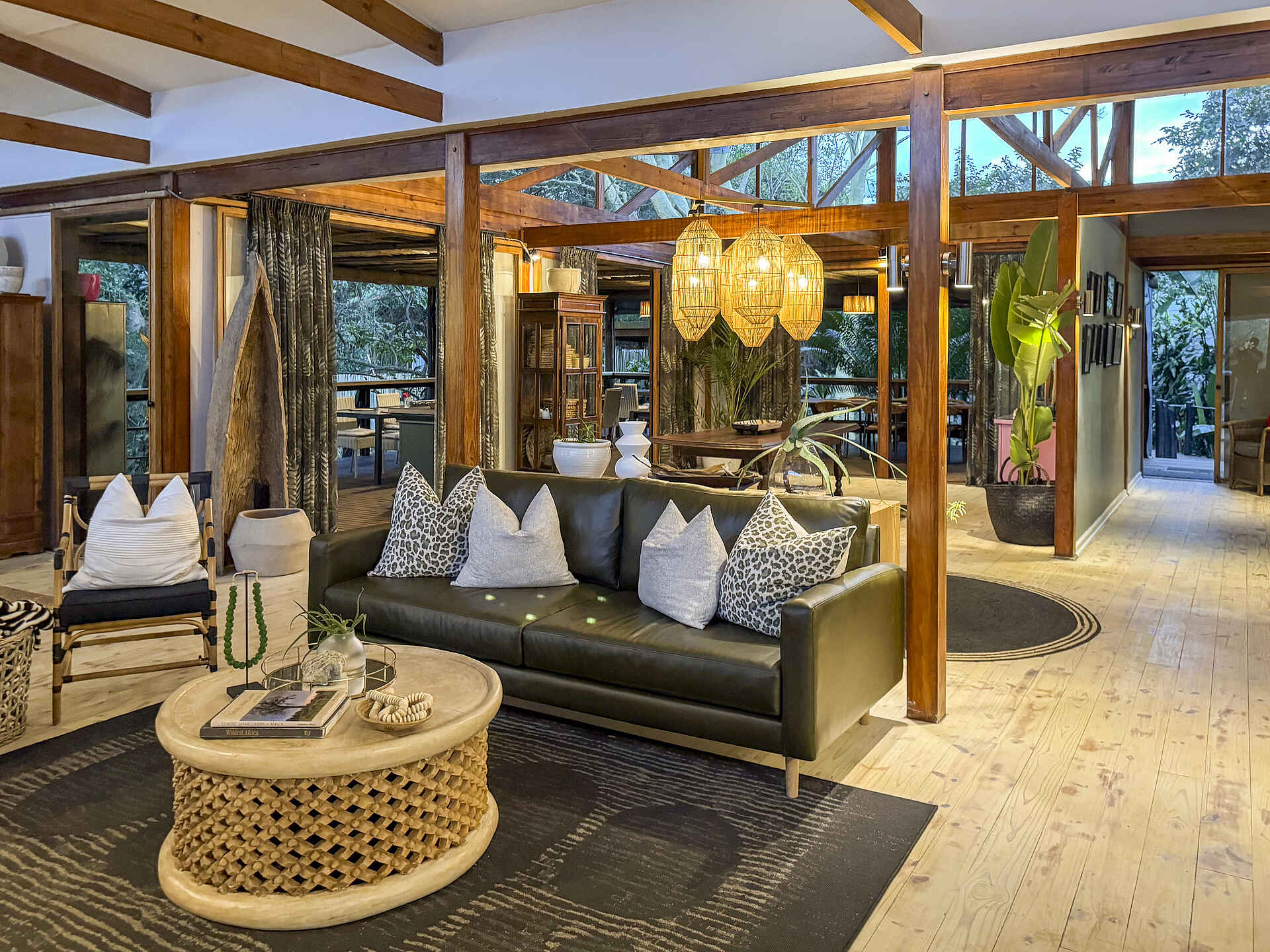 Makakatana Bay Lodge: Der Zentralbereich