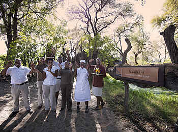 Nxabega Okavango Tented Camp: Begrüßung