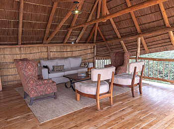 Oliver's Camp: Die Lounge