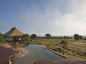 Sayari Camp: Rockpool und Lounge Zelt Sayari Camp: Rockpool und Lounge Zelt