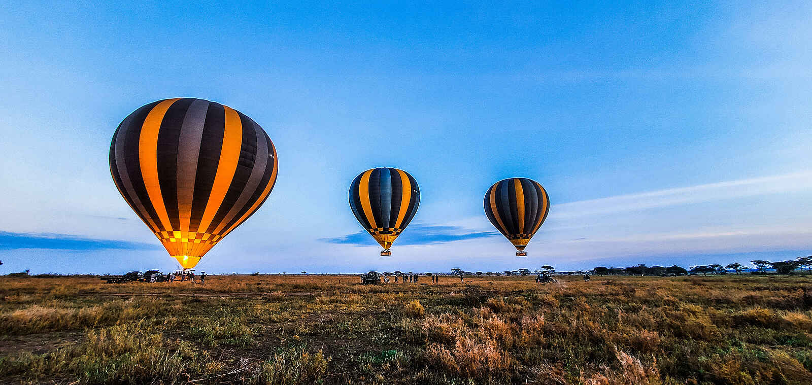Serengeti Sametu Camp: Ballonfahrt Serengeti Sametu Camp: Ballonfahrt