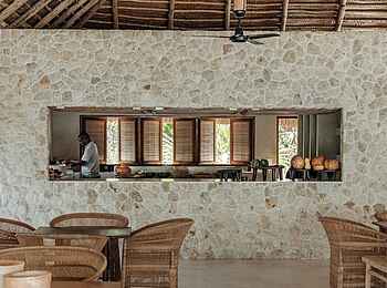 Sussurro: Restaurant mit offener Küche Sussurro: Restaurant mit offener Küche