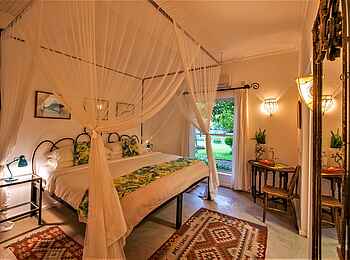 The River Farmhouse: Schlafbereich Doppelbett