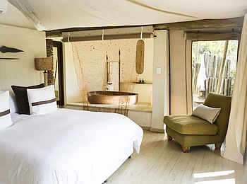 Marataba Safari Lodge: Gemütlicher Sessel im Schlafzimmer