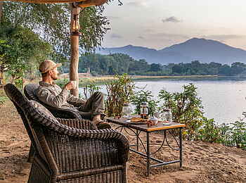 Time + Tide Chongwe Camp: Chillen am Sambesi