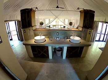 Tuli Safari Lodge Mashatu: Badezimmer