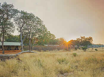 Verney's Camp: Gästeunterkunft von außen