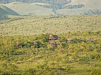 Campi ya Kanzi Lodge: Lage in den Chyulu Hills Campi ya Kanzi Lodge: Lage in den Chyulu Hills